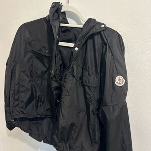 Moncler Cropped Windbreaker Jacket